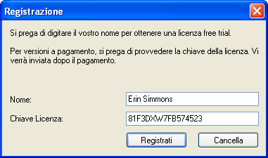 LightLogger Keylogger Regitrazione Pannello Utente Finestra di Dialogo