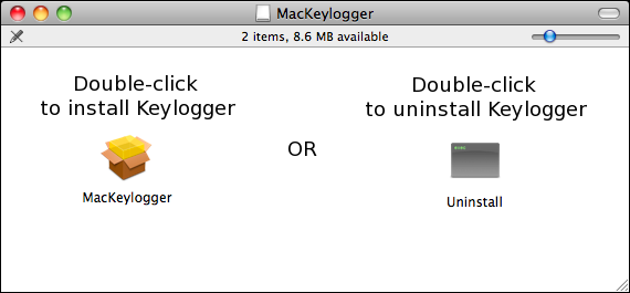 Mac Keylogger Install Dialog